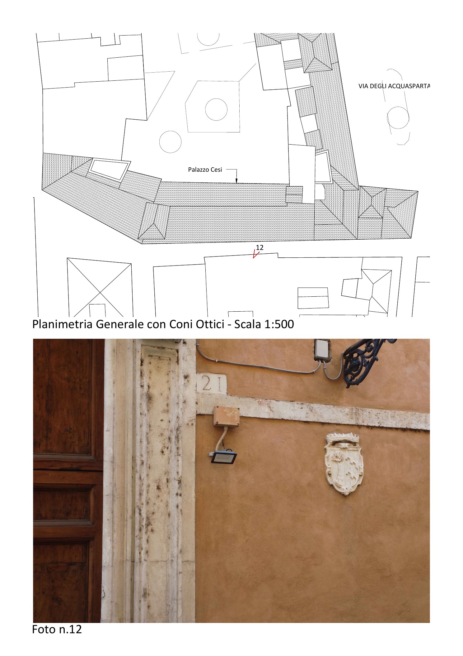 Palazzo Cesi, quaderno fotografico